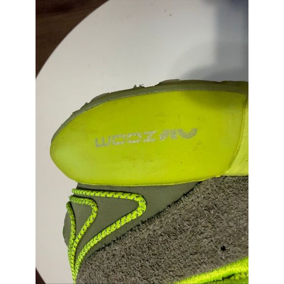 Nike LeBron 21 Algae Sneaker Athletic Shoes Green Suede Volt Yellow Men\'s Sz 15 main image 6